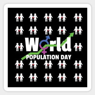 world population day Sticker